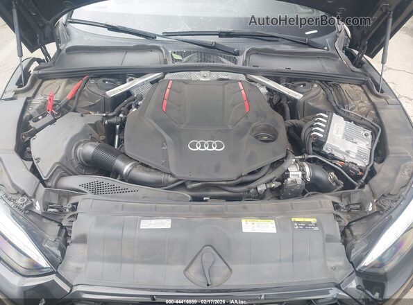 WAUC4CF52MA022407 2021 AUDI S5 Black Widok z tyłu