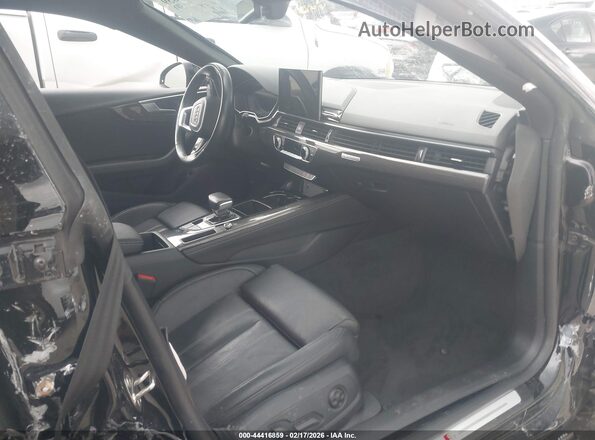 WAUC4CF52MA022407 2021 AUDI S5 Black Widok wnętrza z przodu