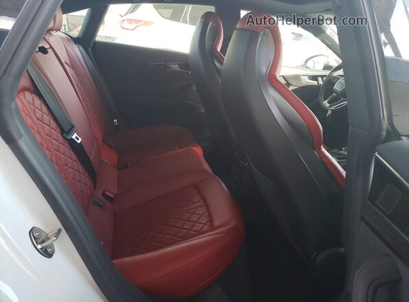 WAUC4CF52NA014244 2022 AUDI S5 White Вид задніх сидінь