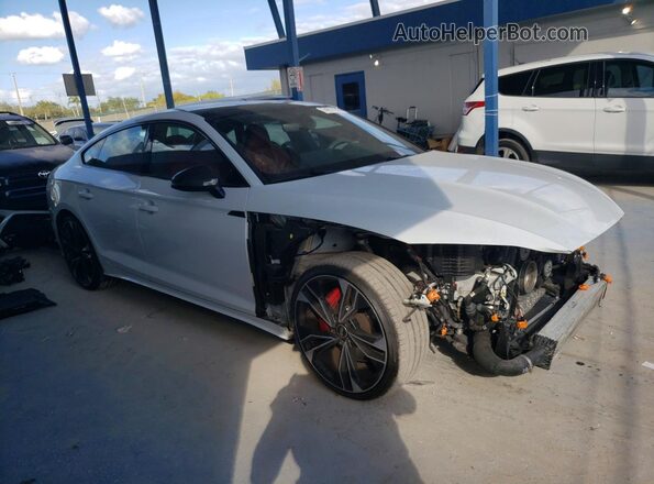 WAUC4CF52NA014244 2022 AUDI S5 White Передня права чверть