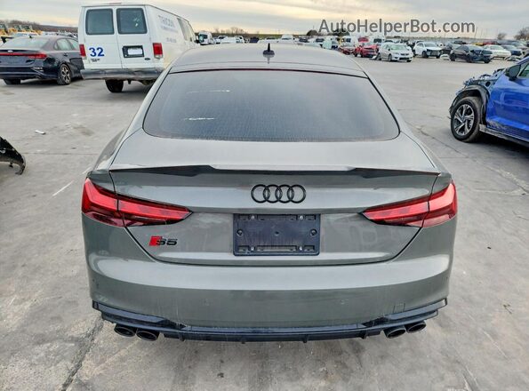 WAUC4CF53PA050429 2023 AUDI S5 Зеленый Вид сзади