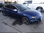 2018 Audi S5 3.0t Premium Plus Синий vin: WAUC4DF55JA038277