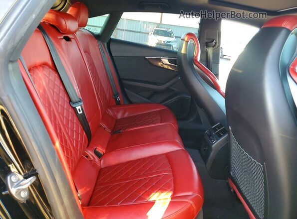 WAUC4DF57JA094172 2018 AUDI S5 Black Widok tylnych siedzeń