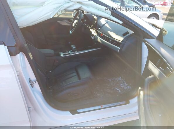 WAUDACF50RA085235 2024 AUDI OTHER White Widok wnętrza z przodu