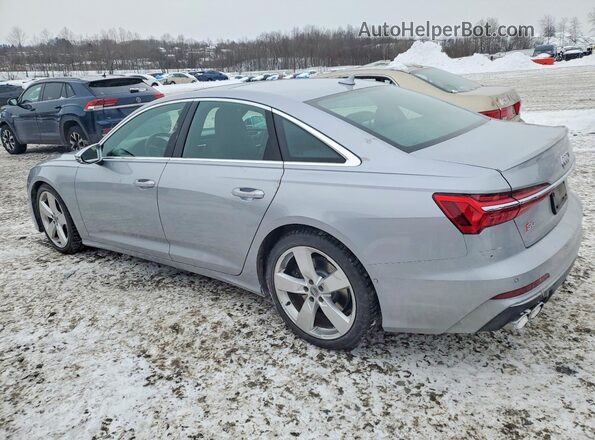 WAUDFAF24LN058910 2020 AUDI S6 Silver Trasero izquierdo