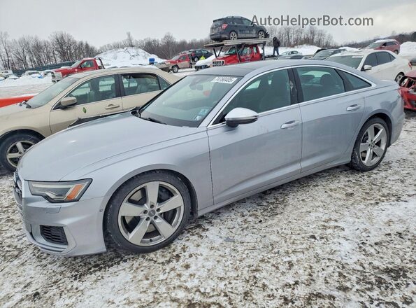 WAUDFAF24LN058910 2020 AUDI S6 Silver Vista tres cuartos delantera izquierda