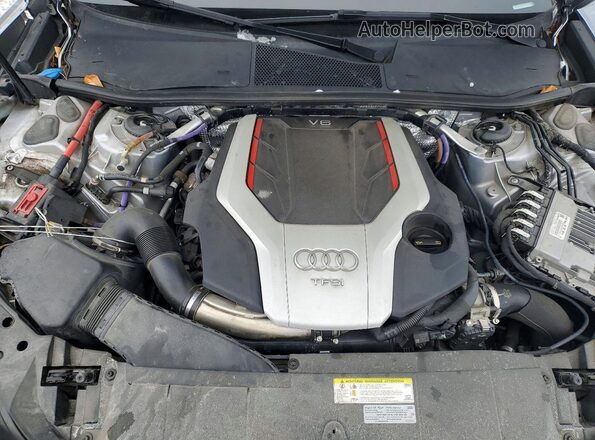 WAUDFAF24LN058910 2020 AUDI S6 Silver Vista interior trasera