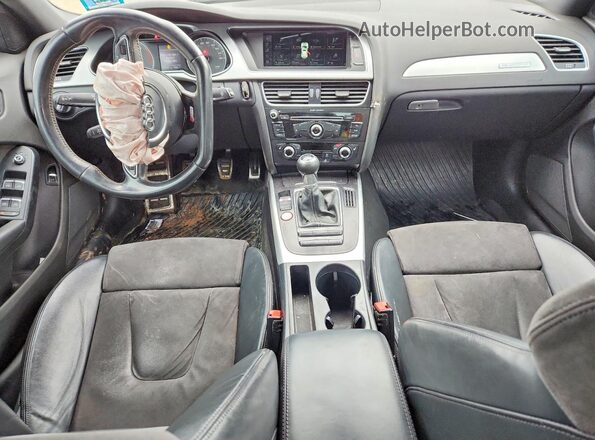 WAUDGAFL9GA003632 2016 AUDI S4 Charcoal Vista del salpicadero