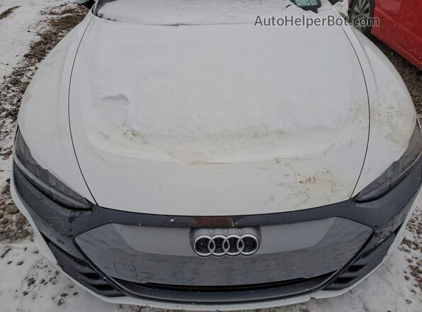 WAUDJBFW9N7003898 2022 AUDI E-TRON White Вид задньої частини салону