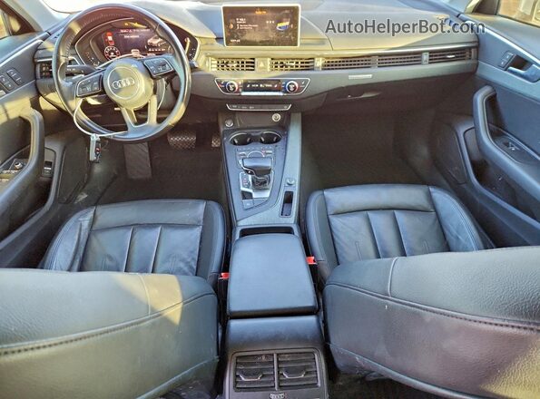 WAUDNAF4XHN045249 2017 AUDI OTHER Белый Вид панели приборов