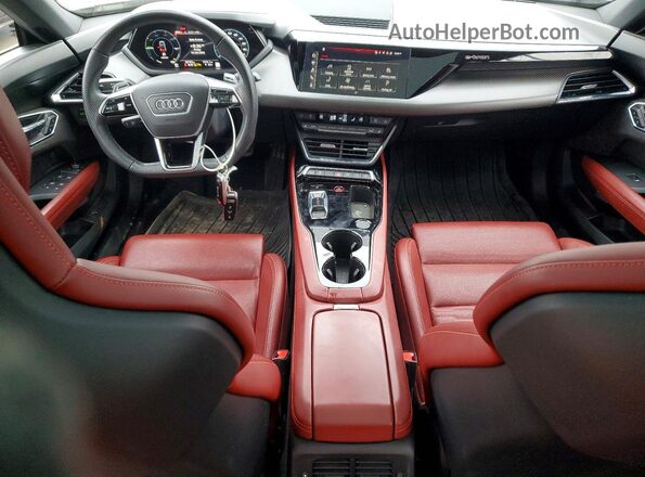 WAUEJBFW2P7007038 2023 AUDI E-TRON Black Вид панелі приладів