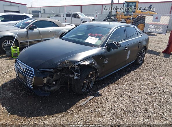 WAUENAF47JA072409 2018 AUDI OTHER Black Առջևի ձախ երեք քառորդ տեսարան