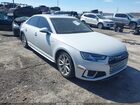 2019 Audi A4 45 Premium White vin: WAUENAF4XKA015610