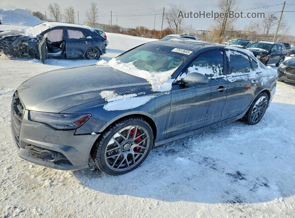 WAUFFAFC1HN099584 2017 AUDI S6 Серый Передняя левая четверть