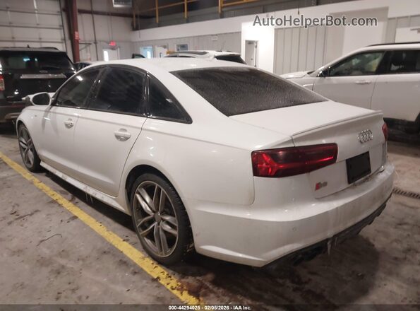 WAUFFAFC4HN123148 2017 AUDI S6 Белый Задняя левая четверть