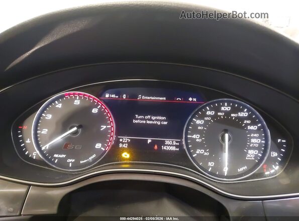 WAUFFAFC4HN123148 2017 AUDI S6 Белый Вид задних сидений
