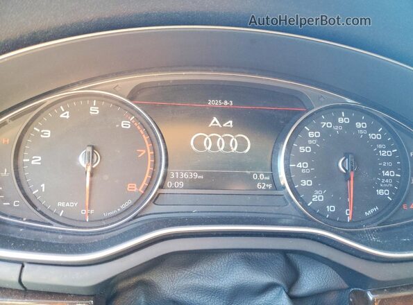 WAUGMAF48KA011180 2019 AUDI OTHER Black Vista del cuadro de instrumentos