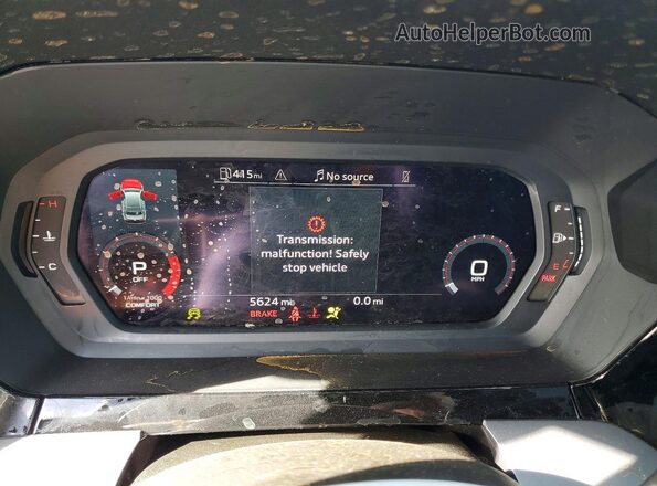 WAUGUDGY0SA043298 2025 AUDI OTHER Black Вид щитка приладів