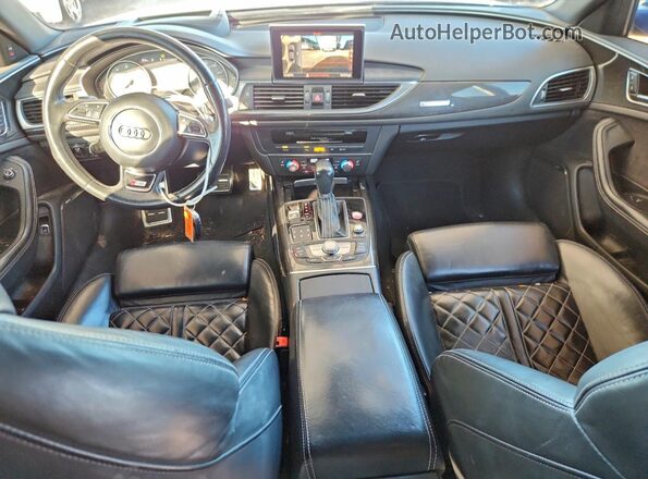 WAUH2AFC3GN016529 2016 AUDI S6 Синий Вид панели приборов