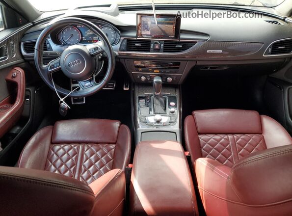 WAUHFAFC1JN015567 2018 AUDI S6 Черный Вид панели приборов