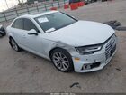 2019 Audi A4 40 Premium White vin: WAUHMAF41KN006402
