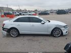 2019 Audi A4 40 Premium White vin: WAUHMAF41KN006402