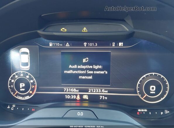 WAUJEGFF2LA103281 2020 AUDI OTHER Серый Вид задних сидений