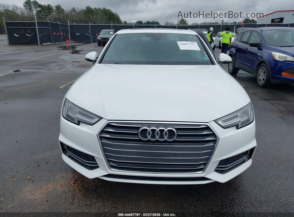 WAULNAF46HN046135 2017 AUDI OTHER White Widok zestawu wskaźników