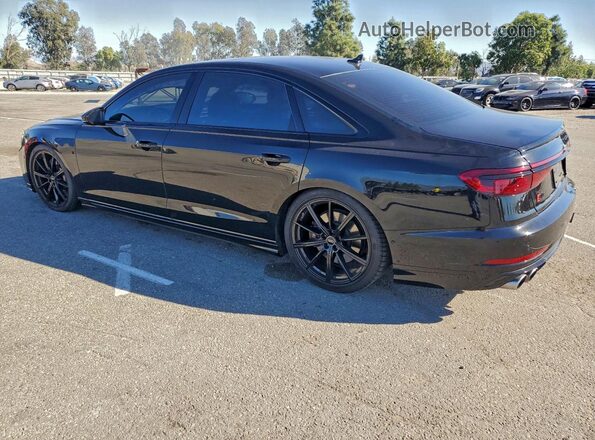 WAULSAF86RN005209 2024 AUDI S8 Black უკანა მარცხენა