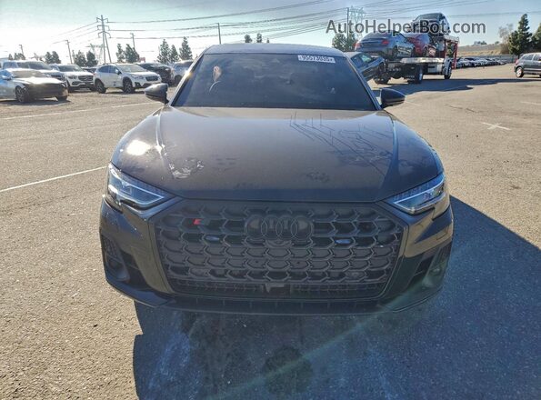 WAULSAF86RN005209 2024 AUDI S8 Black წინა ხედი