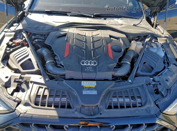WAULSAF86RN005209 2024 AUDI S8 Black უკანა სალონის ხედი