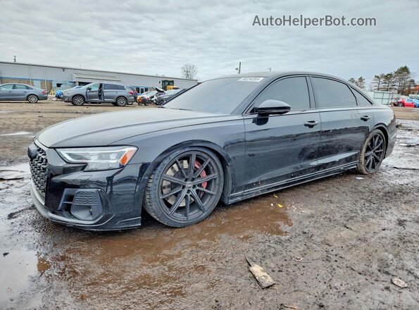 WAULSAF89PN012152 2023 AUDI S8 Черный Передняя левая четверть