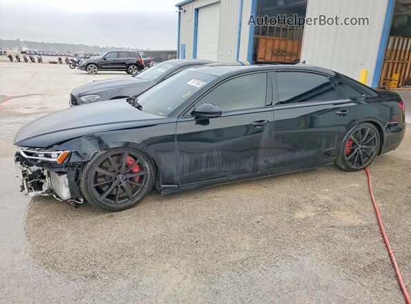 WAULSAF89PN014774 2023 AUDI S8 Черный Передняя левая четверть