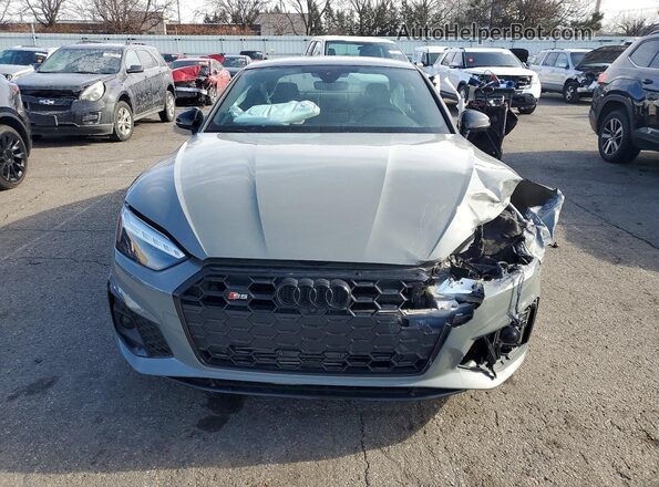 WAUP4AF51MA034781 2021 AUDI S5 Серый Вид спереди