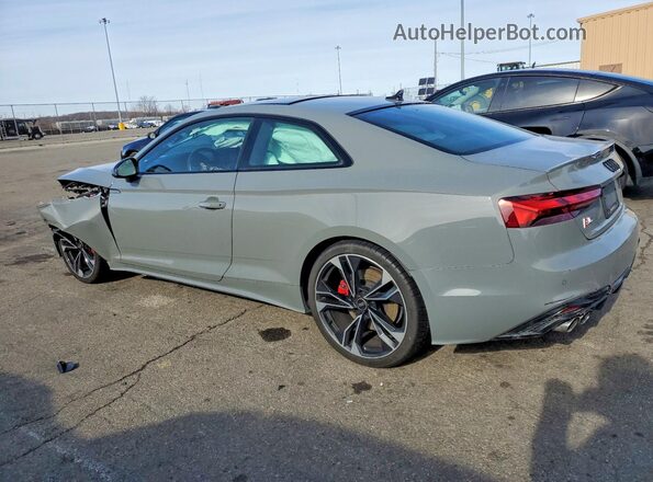 WAUP4AF51MA034781 2021 AUDI S5 Серый Задняя левая четверть