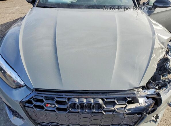 WAUP4AF51MA034781 2021 AUDI S5 Серый Вид задней части салона