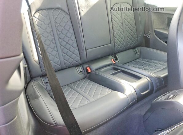WAUP4AF51MA034781 2021 AUDI S5 Серый Вид задних сидений