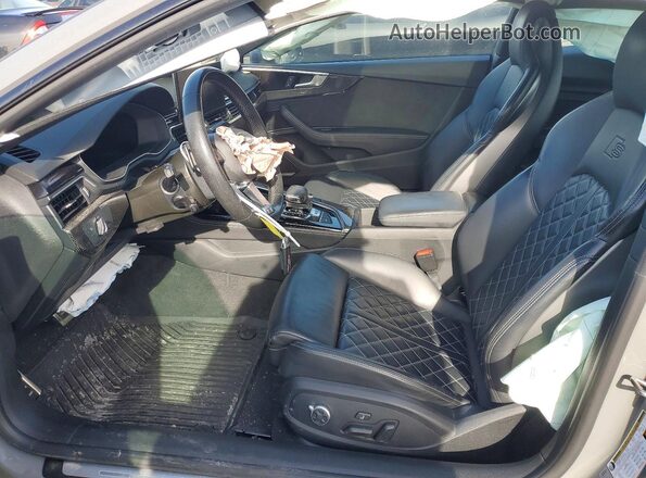 WAUP4AF51MA034781 2021 AUDI S5 Серый Вид салона спереди
