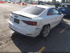2018 Audi A5 2.0t Premium White vin: WAUTNAF53JA070818