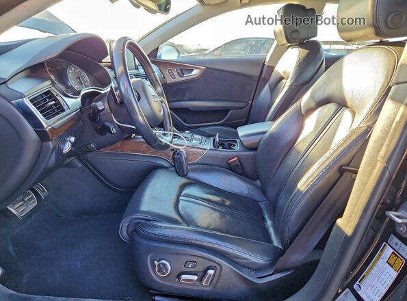 WAUW2AFC2GN064515 2016 AUDI S7 Black Вид салону спереду