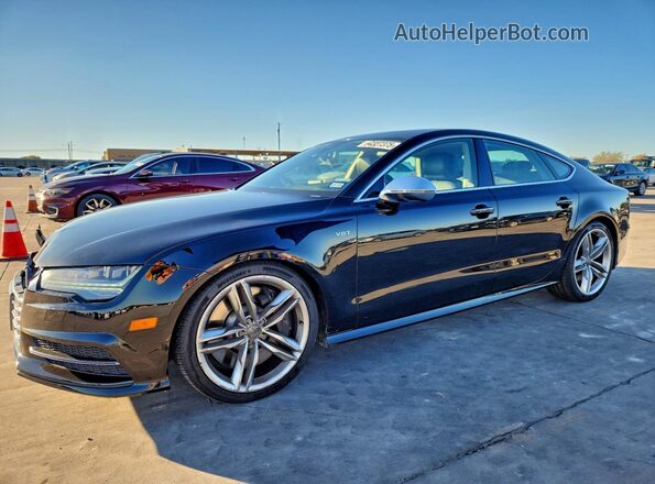 WAUW2AFC2GN064515 2016 AUDI S7 Black Передня ліва чверть