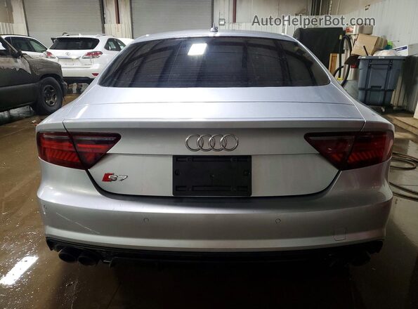 WAUW2AFC3GN022211 2016 AUDI S7 Silver უკანა ხედი