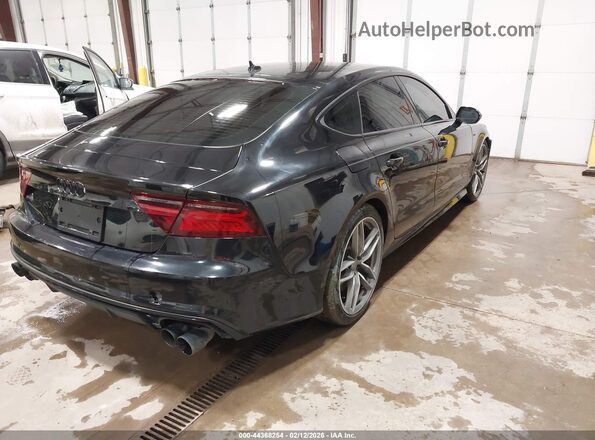 WAUW2AFC8GN150198 2016 AUDI S7 Black Задня права чверть