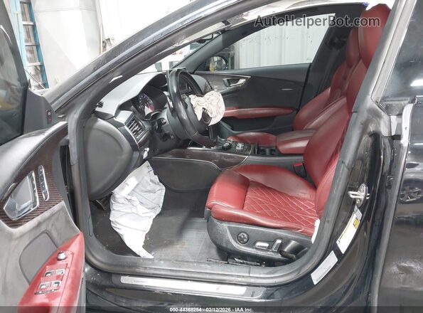 WAUW2AFC8GN150198 2016 AUDI S7 Black Вид салону спереду