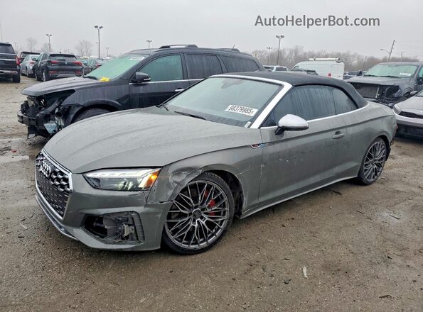 WAUW4GF54RN005063 2024 AUDI S5 Серый Передняя левая четверть