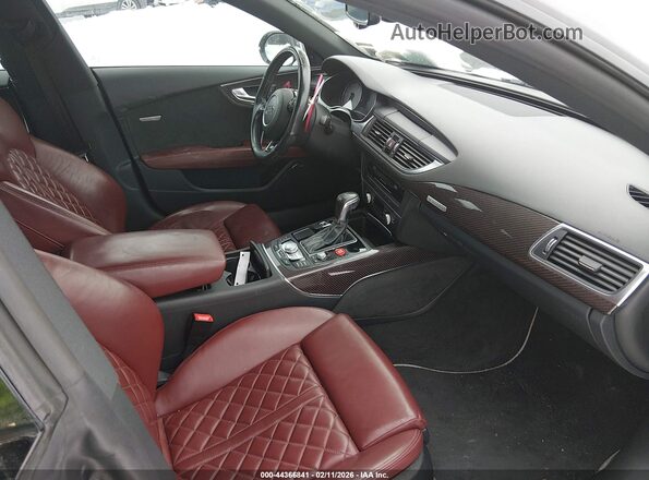 WAUWFAFC1HN059571 2017 AUDI S7 Серый Вид салона спереди