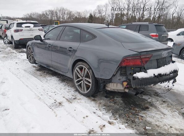 WAUWFAFC1HN059571 2017 AUDI S7 Серый Задняя левая четверть