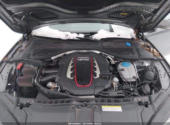 WAUWFAFC1HN059571 2017 AUDI S7 Серый Вид сзади