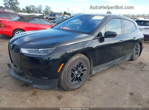 WB523CF01SCS53446 2025 BMW IX Black Передня ліва чверть