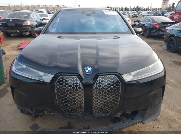 WB523CF01SCS53446 2025 BMW IX Black Вид щитка приладів